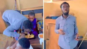 Insegnante affamato viene sorpreso a mangiare il pranzo di un’alunna