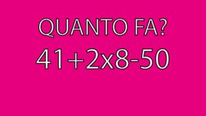 Risolvi questo quiz matematico e scopri se sei un genio