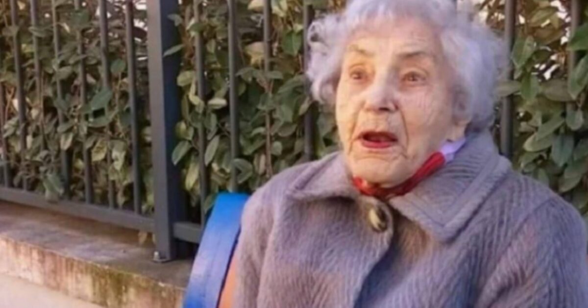 Donna di 101 anni va a fare la spesa da sola, gli abitanti della zona ...