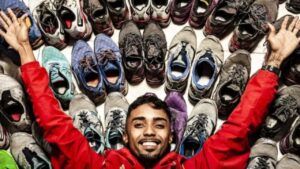 Un ragazzo brasiliano trasforma il ripristino di sneakers in un successo inaspettato