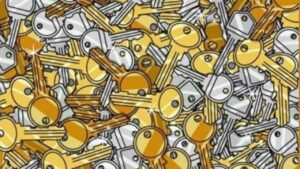 Solo i veri geni trovano le antiche chiavi nascoste in questo puzzle visivo