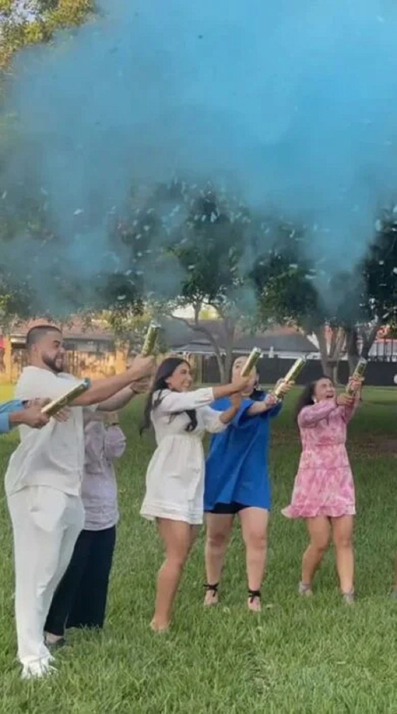 Festeggiamenti gender reveal