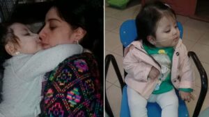 Bambina affetta da grave malformazione cerebrale viene abbandonata, l’infermiera la adotta