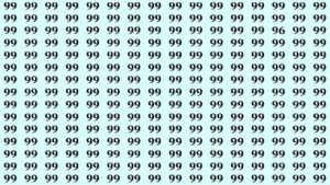 Sfida visiva: trova il numero 96 tra i 99 in soli 14 secondi