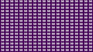 Prova visiva: trova il numero 60 in 10 secondi e dimostra di essere intelligente