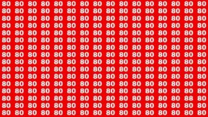 Aguzza la vista e trova il numero 88 in soli 12 secondi per dimostrare di essere un genio