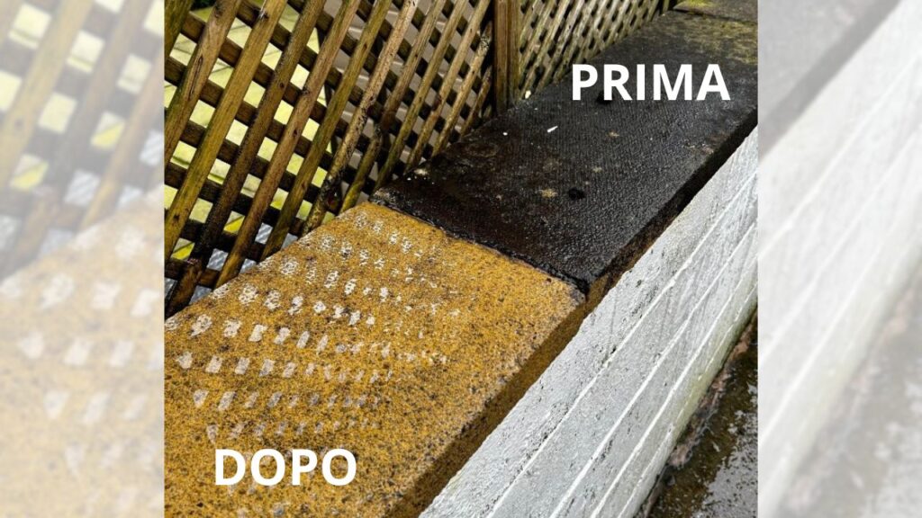 Prima e dopo pulizie