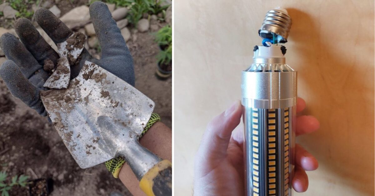 15 oggetti che si sono rotti al primo utilizzo