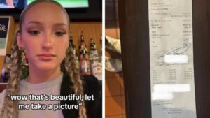Questa barista spiega perché il cliente le ha dato 900 dollari di mancia dopo una strana richiesta